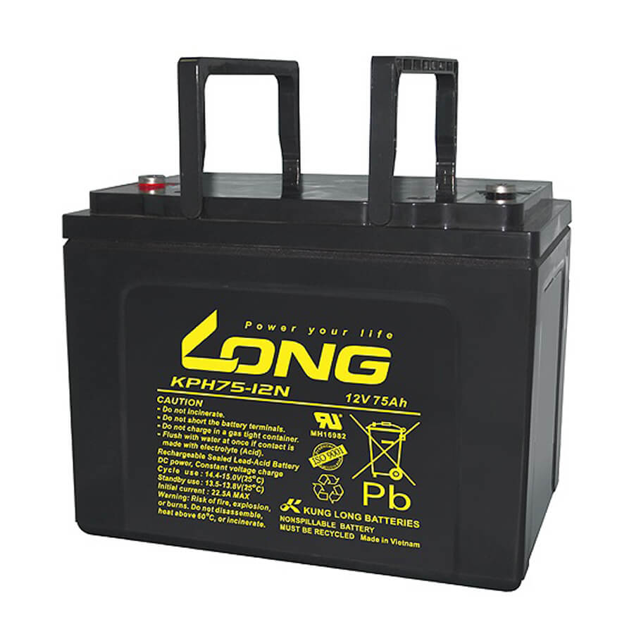 Ắc quy 12V-75Ah Long KPH75-12N